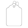 Price Tags w/ Strings XLarge (100 ct) (1-7/16 in x 2-1/8 in)