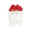 8 in. x 4.75 in. x 10 in. Medium (Cub) Distressed Wood Paper Gift Bag 40% Recycled VOLUME DISCOUNTS