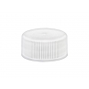 20-400 White Non Dispensing Bottle Cap w/ F-217-3 Liner