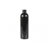 4 oz. Black 20-410 Round Bullet PET (BPA Free) Opaque Plastic Bottle w/ Pump or Sprayer (2 pc) (Stock Item)