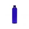 4 oz. Blue Cobalt 20-410 PET (BPA Free) Plastic Semi-Translucent Bullet Round Bottle