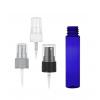 1 oz. Blue Cobalt Translucent 20-410 Tall Cylinder Round PET (BPA Free) Plastic Bottle-Gray FM Sprayer (Surplus)