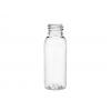 1 oz. Clear 20-410 Round Bullet PET (BPA Free) Plastic Bottle