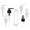 8 oz. Clear 24-410 Round Bullet PET (BPA FREE) Plastic Bottle w/ FM Sprayer or 2 CC Pump (Stock Item)