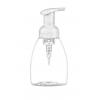 8 oz. Clear 40 MM Squat Oval PET BPA FREE Plastic Bottle w/ Foamer