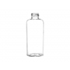 6 oz. Clear 24-410 PET (BPA Free) Plastic Tapered Cosmo Oval Bottle (Stock Item)