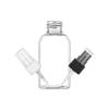 2 oz. Clear 20-410 PET (BPA Free) Plastic Boston Round Bottle-Sprayer