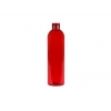 4 oz. Cranberry Red 20-410 Semi-Translucent PET (BPA Free) Plastic Round Bullet Bottle (Silgan)