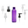 2 oz. Purple 20-410 PET (BPA Free) Plastic Bullet Round Bottle-Fine Mist Sprayer or Lotion Pump