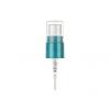 18-415 Blue Turquoise Pearl-White PP Plastic PAV Fine Mist Pump Sprayer w/ Clear Hood - 2 1/2 in. dip tube